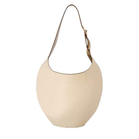 Cult Gaia Odette Leather Tote ~ Mushroom - Picture 2 of 6